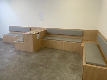 Salle d'attente - Centre de santé Benoît-Frachon